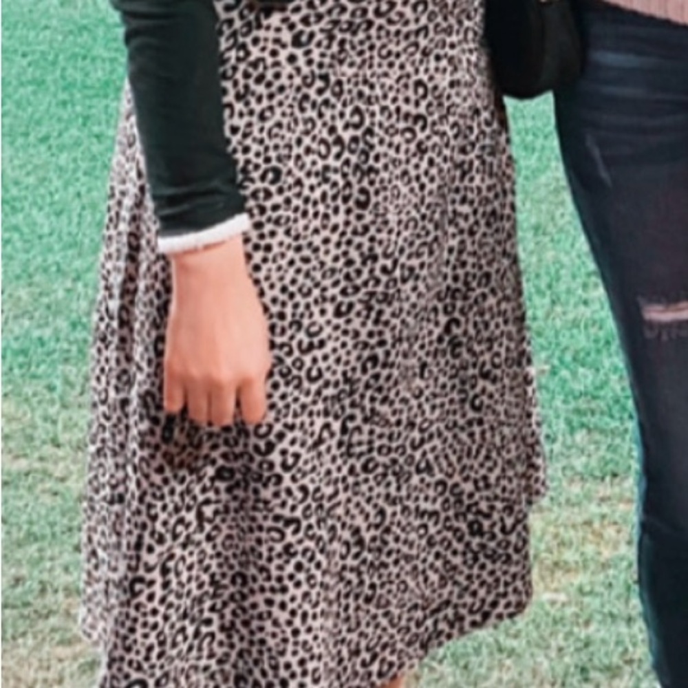 Leopard Print Women's Skirt
